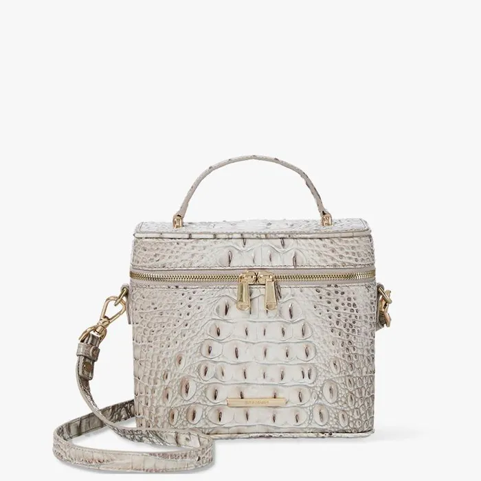 Women Chantal Fairest Grey Melbourne Brahmin Crossbodies Chevron