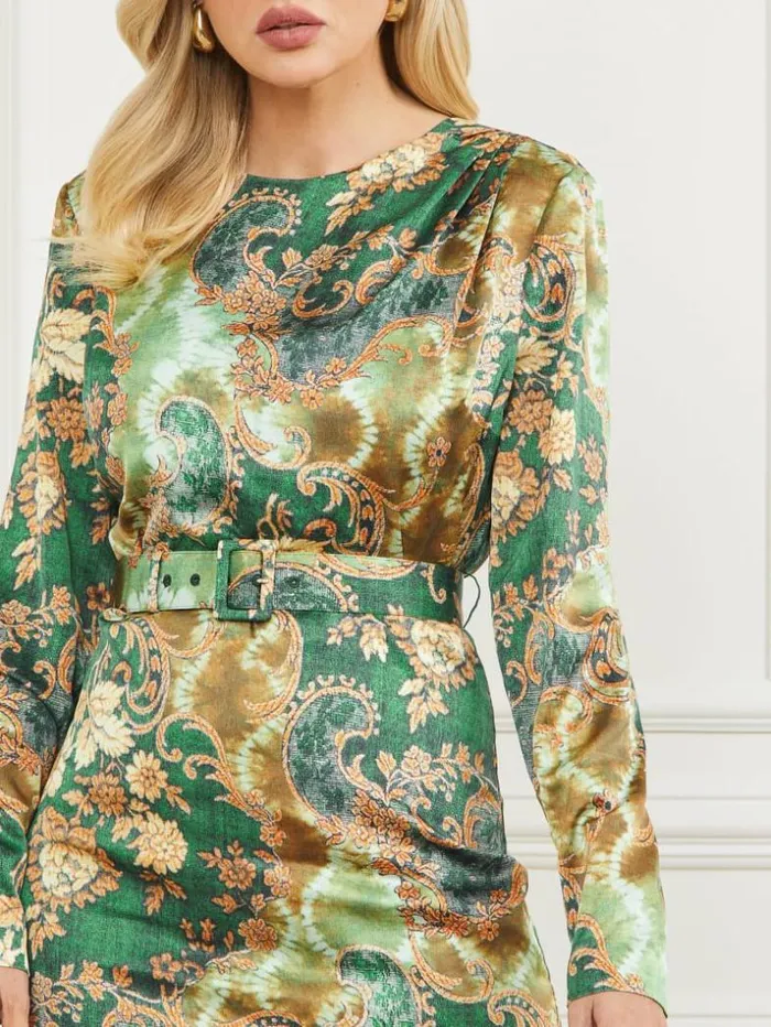 Women Cheryl Heirloom Dress Heirloom Print Marciano Dresses Women Cheryl Heirloom Dress Heirloom Print Marciano Dresses
