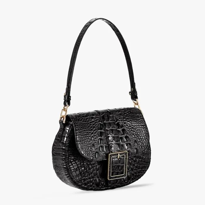Women Cynthia Black Melbourne Brahmin Shoulder Bags Chevron Women Cynthia Black Melbourne Brahmin Shoulder Bags Chevron