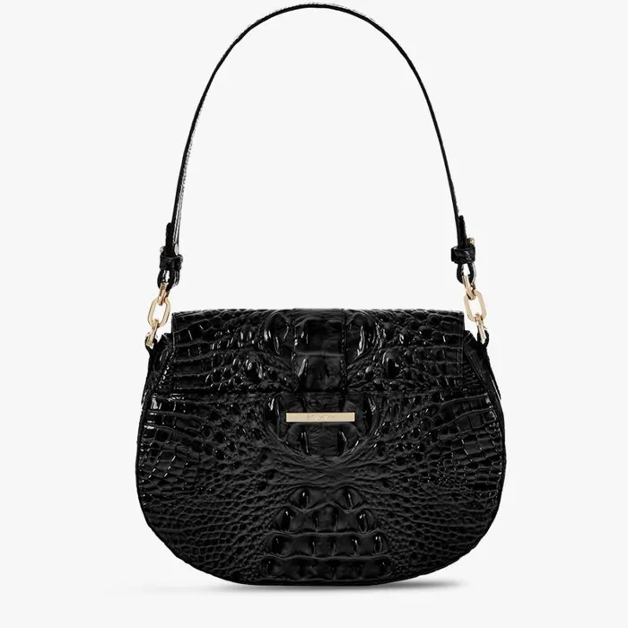 Women Cynthia Black Melbourne Brahmin Shoulder Bags Chevron Women Cynthia Black Melbourne Brahmin Shoulder Bags Chevron