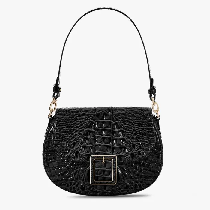 Women Cynthia Black Melbourne Brahmin Shoulder Bags Chevron Women Cynthia Black Melbourne Brahmin Shoulder Bags Chevron