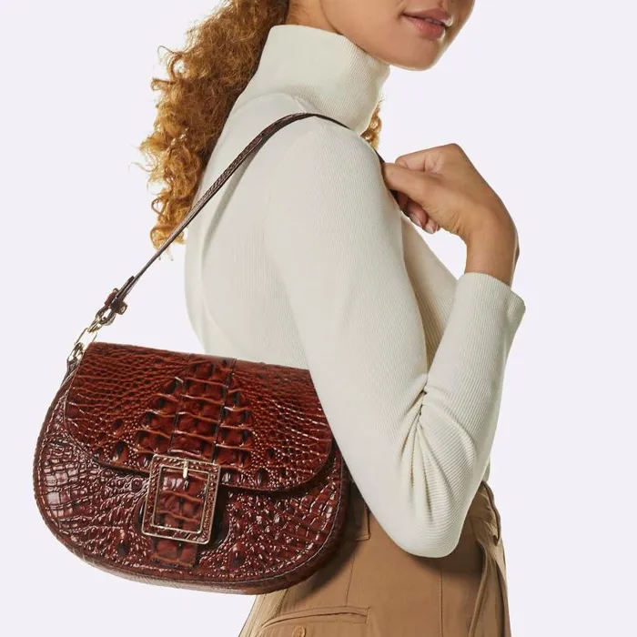 Women Cynthia Black Melbourne Brahmin Shoulder Bags Chevron Women Cynthia Black Melbourne Brahmin Shoulder Bags Chevron