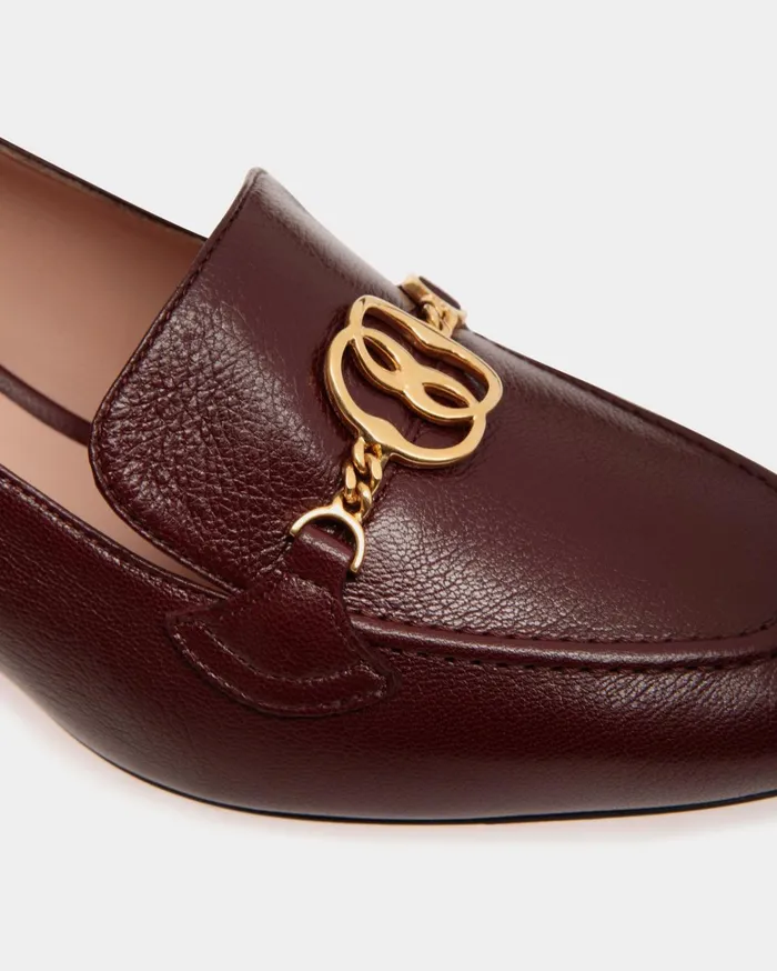 Women Daily Emblem Pump In Andorra Leather Bally Pumps