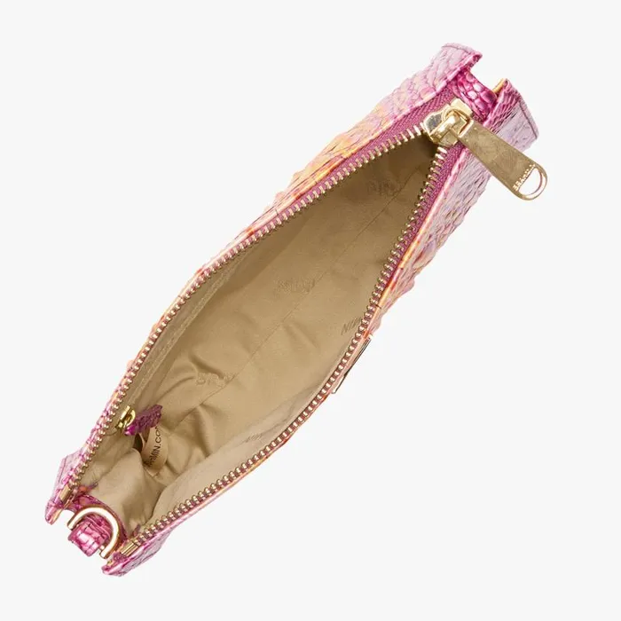 Women Daisy Grapefruit Ombre Melbourne Brahmin Wallets and Wristlets Chevron Women Daisy Grapefruit Ombre Melbourne Brahmin Wallets and Wristlets Chevron