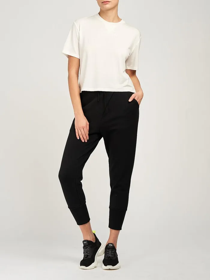 Women Dominique Tee Ivory Marchesa Tops