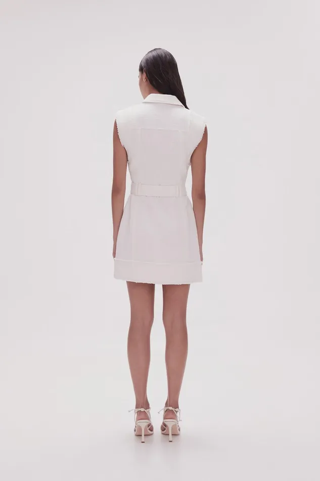 Women Dresses Aje Isabel Utility Mini Dress Ivory
