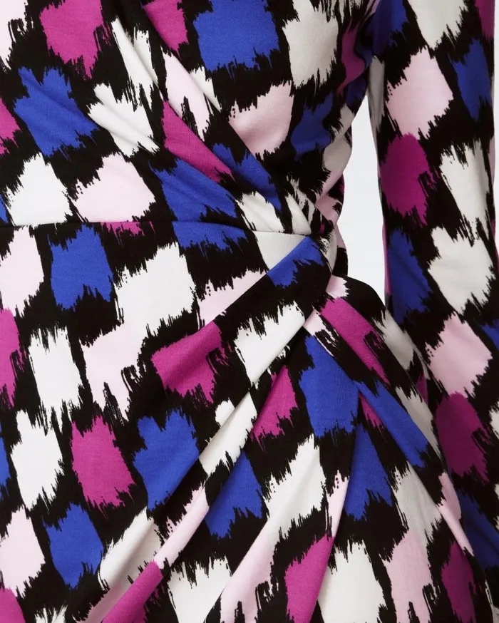 Women DVF Dresses Bogna Dress Brush Tooth Multi