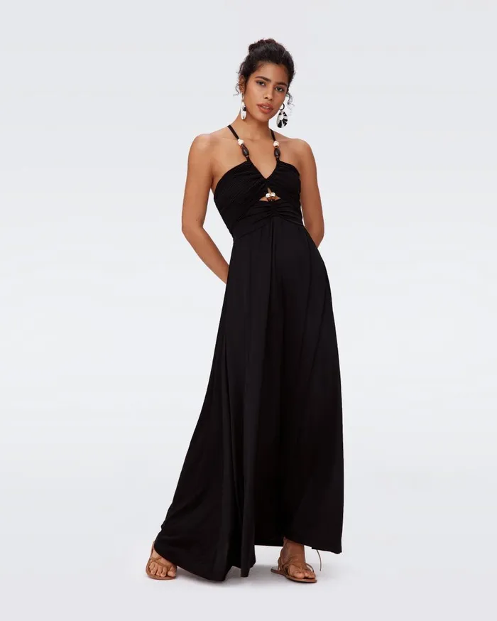 Women DVF Dresses Caty Dress Black