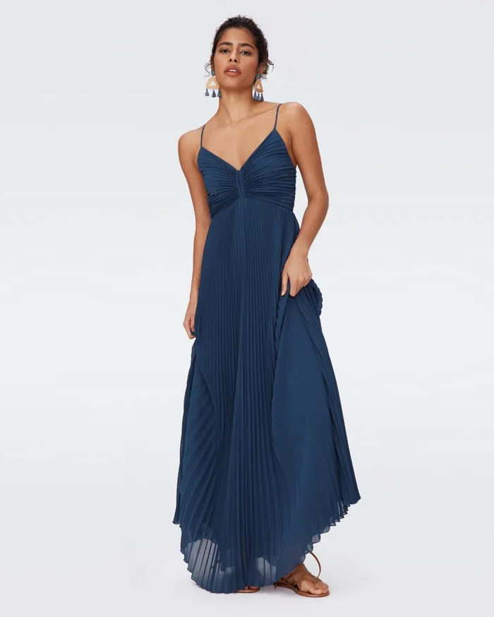 Women DVF Dresses Ima Dress Perfect Navy