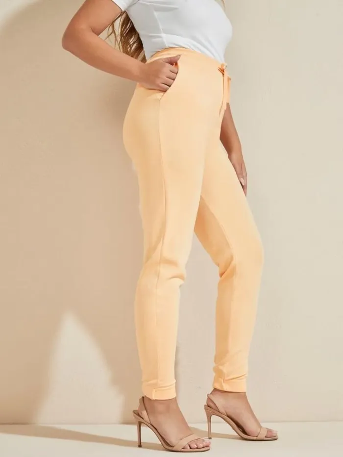 Women Francesca Leisure Jogger Soft Peach Marciano Bottoms Women Francesca Leisure Jogger Soft Peach Marciano Bottoms