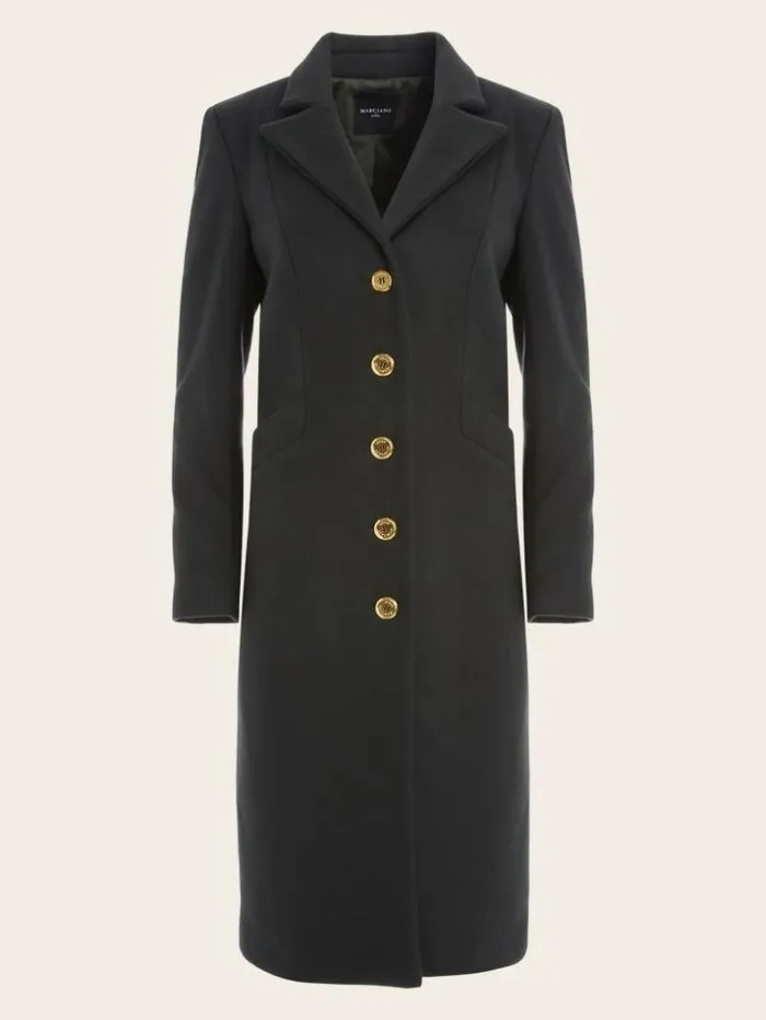 Women Francesca London Coat Chenille Green Marciano Jackets Women Francesca London Coat Chenille Green Marciano Jackets