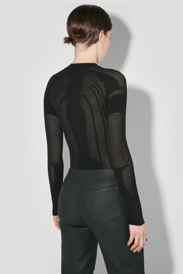 Women Future Sport Top Black MISBHV Tops