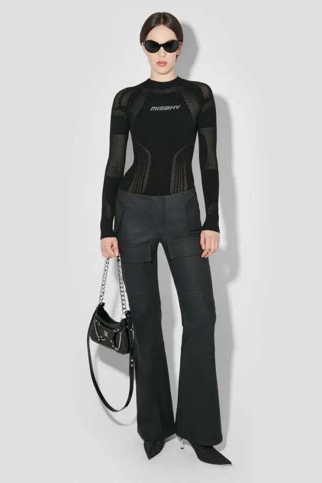 Women Future Sport Top Black MISBHV Tops