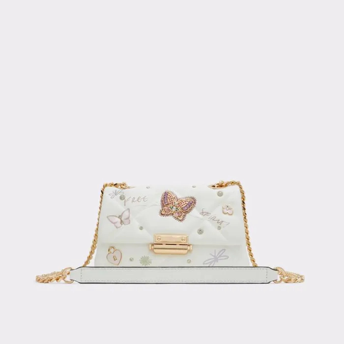 Women Gwiricarryyx White Overflow Aldo Crossbody Bags