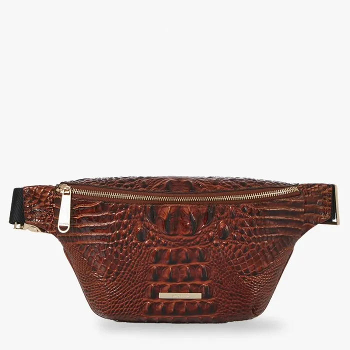 Women Harker Pecan Melbourne Brahmin Crossbodies Chevron