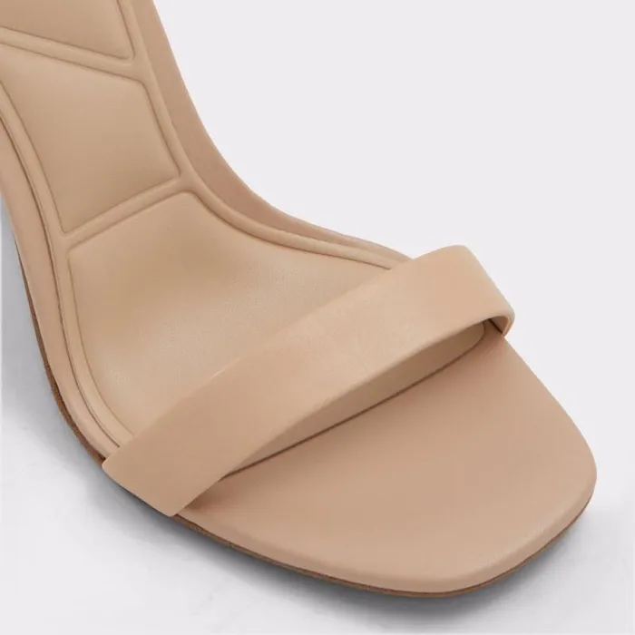 Women Hazelia Beige Leather Smooth Aldo Heels Women Hazelia Beige Leather Smooth Aldo Heels