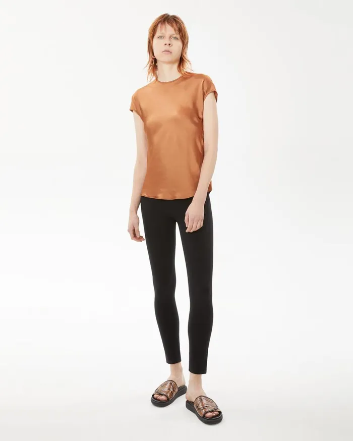 Women Helmut Lang Pants REFLEX LEGGING Black