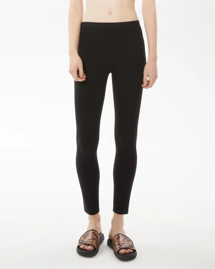 Women Helmut Lang Pants REFLEX LEGGING Black