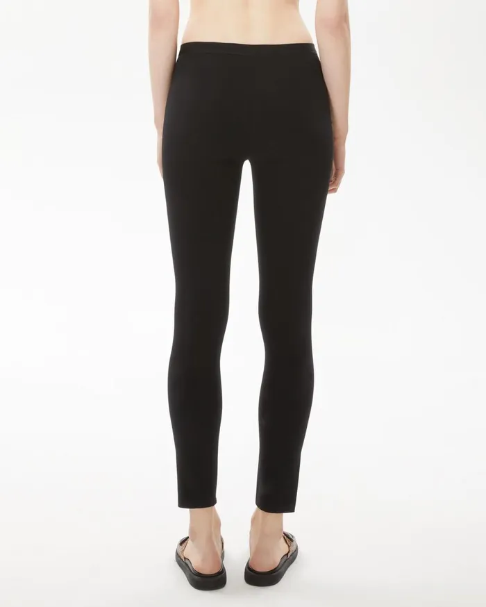 Women Helmut Lang Pants REFLEX LEGGING Black