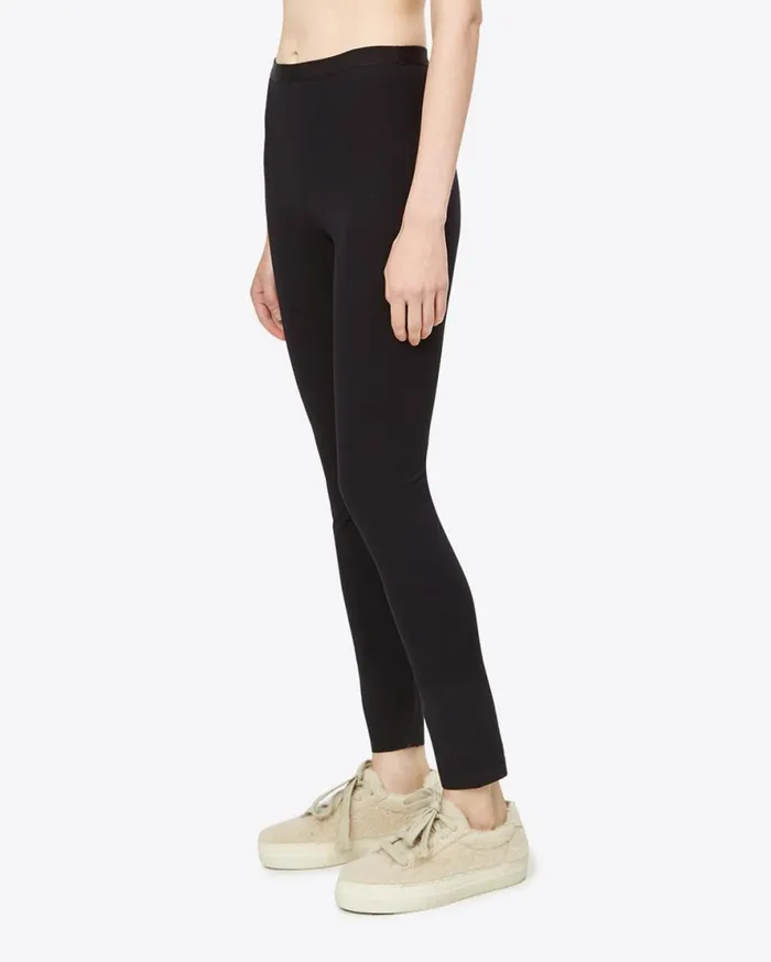 Women Helmut Lang Pants REFLEX LEGGING Black