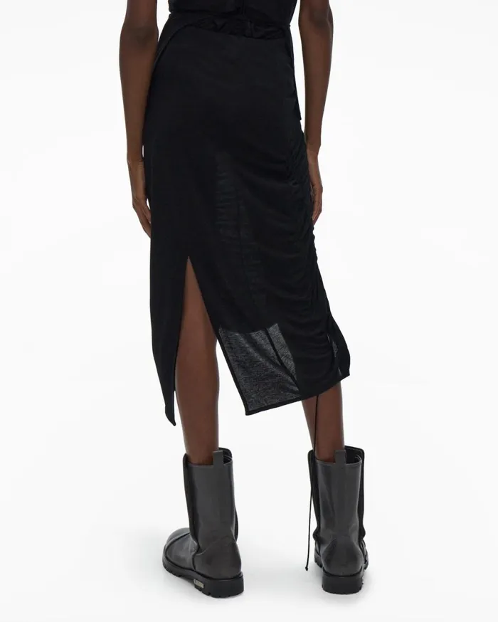 Women Helmut Lang Skirts Scala Skirt Basalt Black