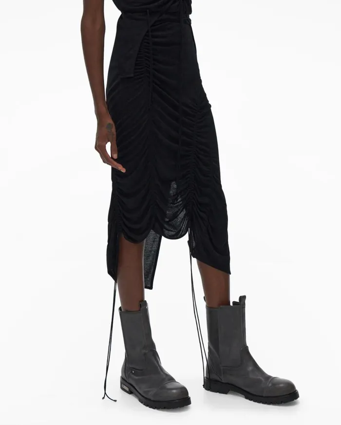 Women Helmut Lang Skirts Scala Skirt Basalt Black