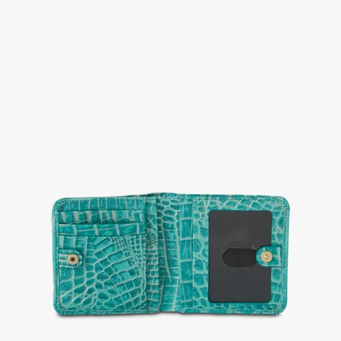 Women Jane Mermaid Green Melbourne Brahmin Wallets and Wristlets Chevron Women Jane Mermaid Green Melbourne Brahmin Wallets and Wristlets Chevron
