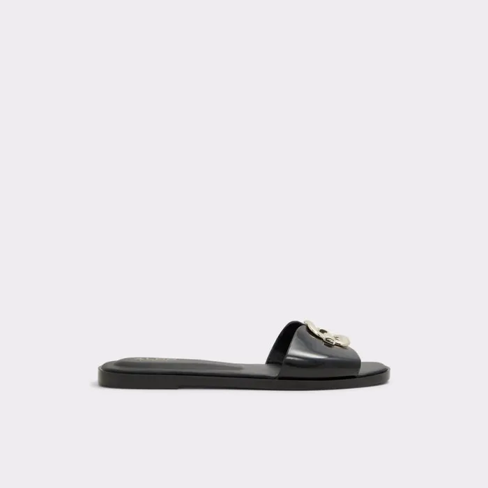 Women Jellyicious Black Aldo Sandals