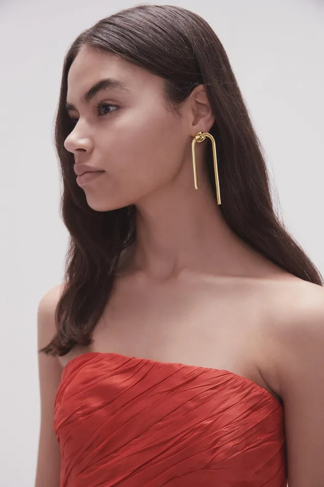 Women Jewellery Aje Etta Drop Earrings Gold