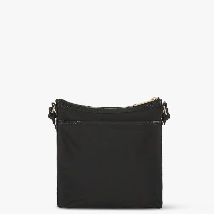 Women Katie Black Stellvia Brahmin Crossbodies Chevron Women Katie Black Stellvia Brahmin Crossbodies Chevron
