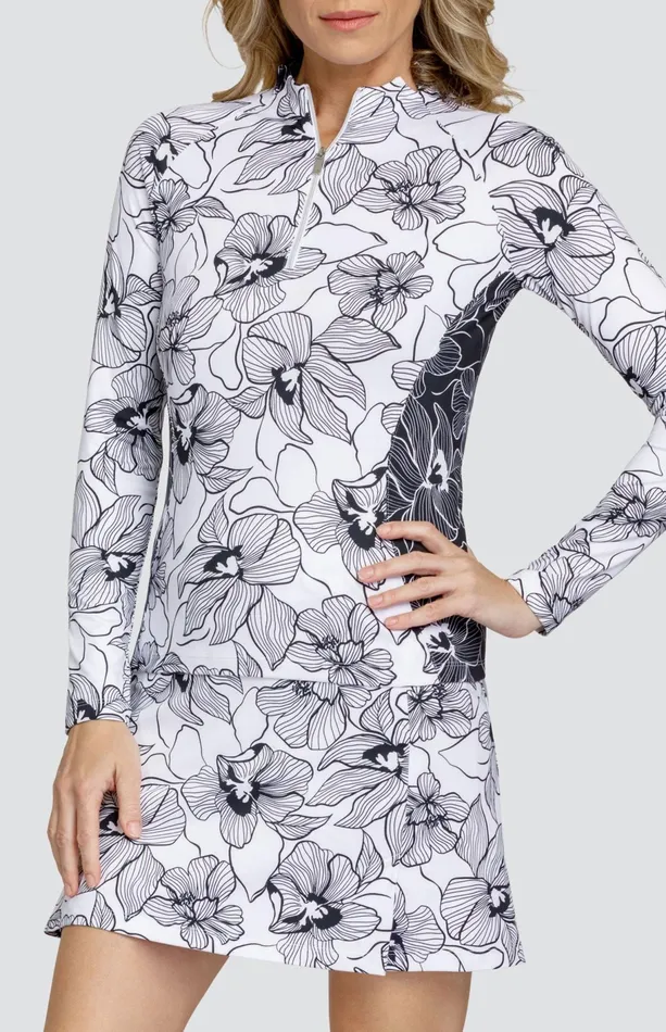 Women Long Sleeve Tail Activewear Amarah Top 8211 Viola Light