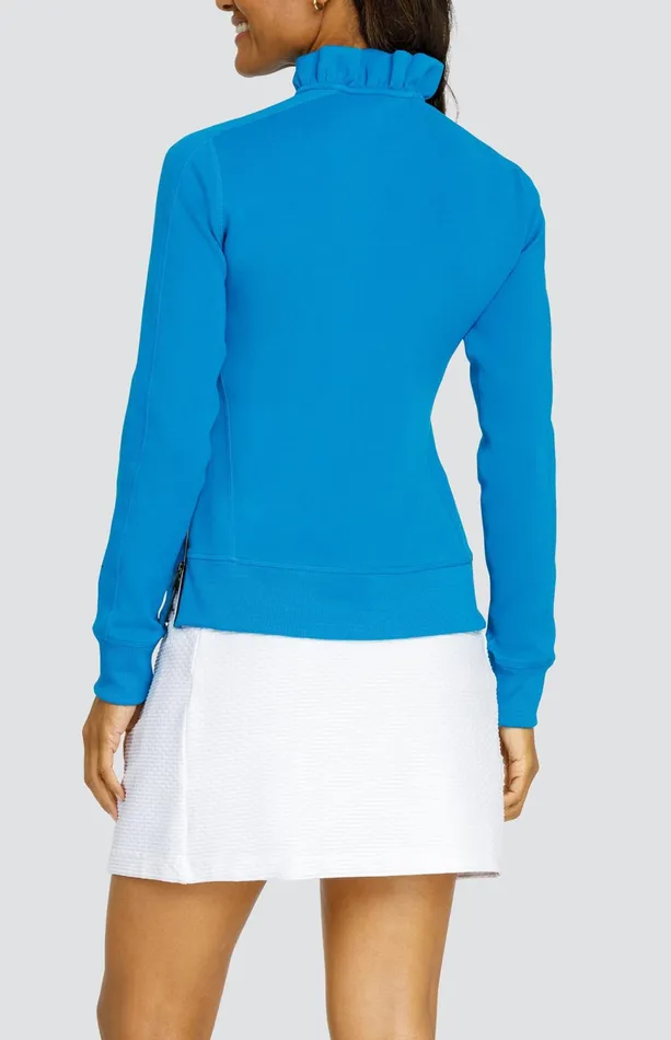 Women Long Sleeve Tail Activewear Condoleezza Mykonos Pullover
