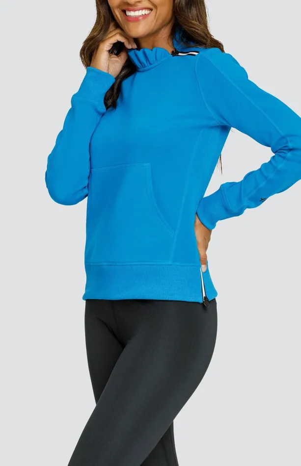 Women Long Sleeve Tail Activewear Condoleezza Mykonos Pullover