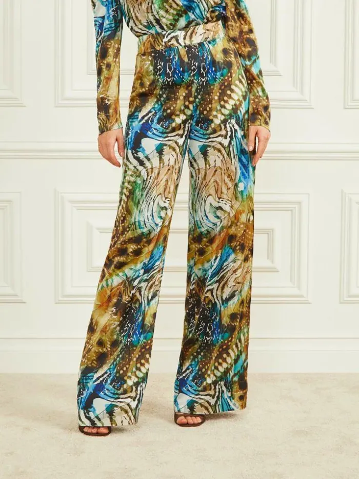 Women Lucy Pant Eutopia Print Marciano Bottoms