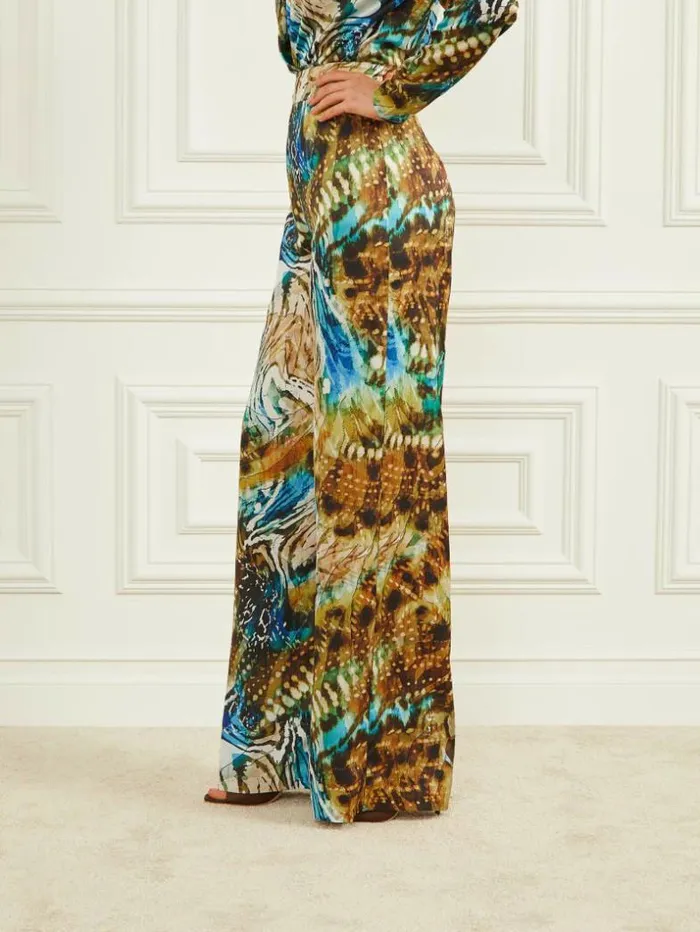 Women Lucy Pant Eutopia Print Marciano Bottoms Women Lucy Pant Eutopia Print Marciano Bottoms