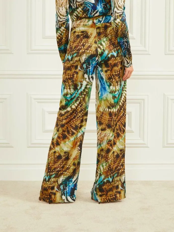 Women Lucy Pant Eutopia Print Marciano Bottoms Women Lucy Pant Eutopia Print Marciano Bottoms
