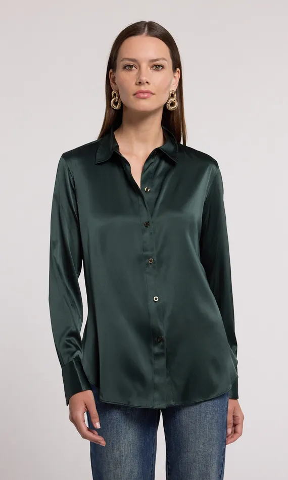 Women Marcello Blouse Forest Tops Generation Love Clothing