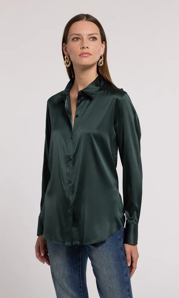 Women Marcello Blouse Forest Tops Generation Love Clothing