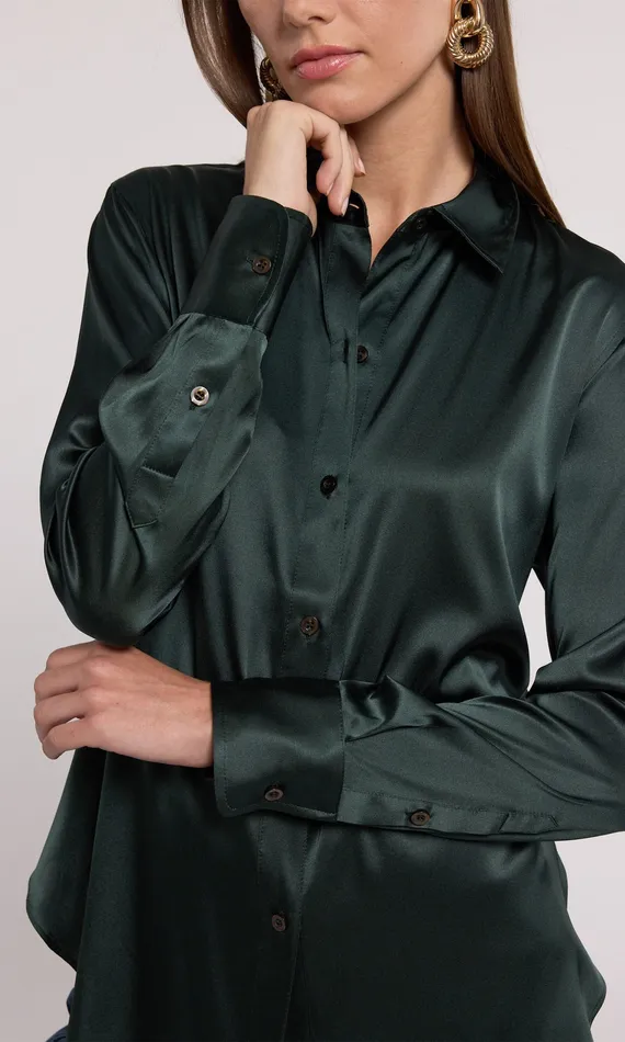Women Marcello Blouse Forest Tops Generation Love Clothing