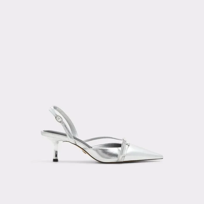 Women Marietta Silver Aldo Heels