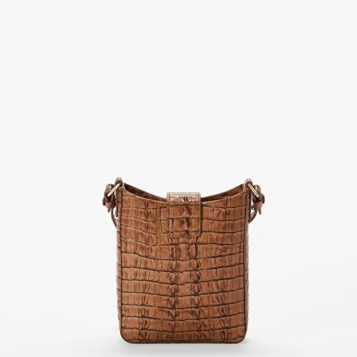 Women Marley Luggage Brown Leontyne Brahmin Crossbodies Chevron Women Marley Luggage Brown Leontyne Brahmin Crossbodies Chevron