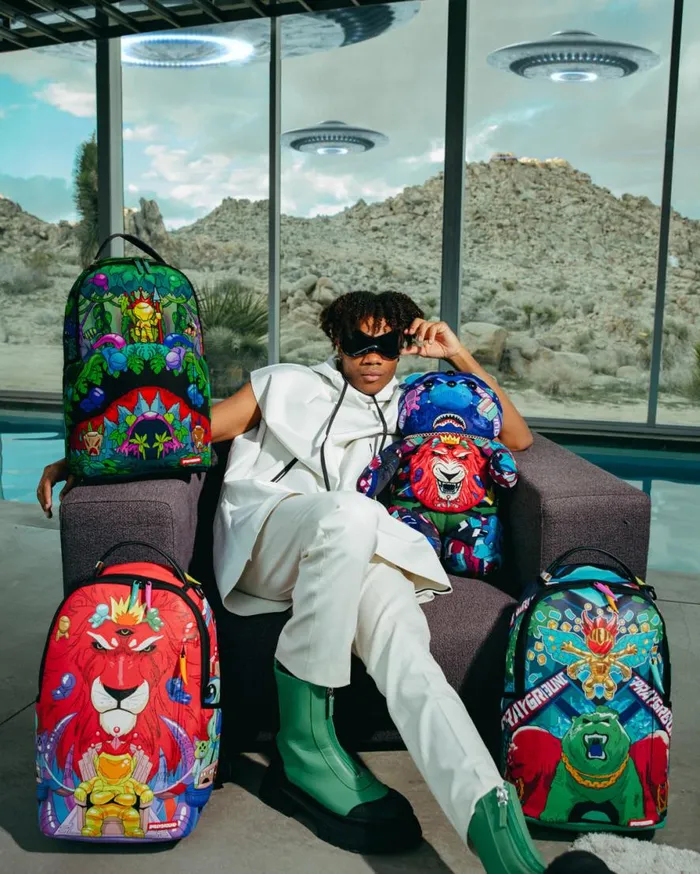 WomenMen ASTRO TIMEWARP BACKPACK DLXV SPRAYGROUND Backpacks
