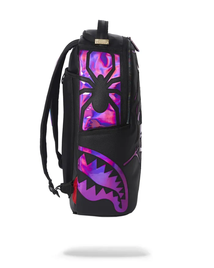 WomenMen CAZZU IRIDESCENT CUT and SEW SPIDER SKULL SHARK BACKPACK DLXV SPRAYGROUND Backpacks WomenMen CAZZU IRIDESCENT CUT and SEW SPIDER SKULL SHARK BACKPACK DLXV SPRAYGROUND Backpacks