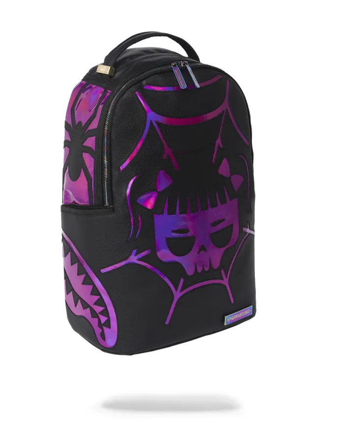 WomenMen CAZZU IRIDESCENT CUT and SEW SPIDER SKULL SHARK BACKPACK DLXV SPRAYGROUND Backpacks WomenMen CAZZU IRIDESCENT CUT and SEW SPIDER SKULL SHARK BACKPACK DLXV SPRAYGROUND Backpacks