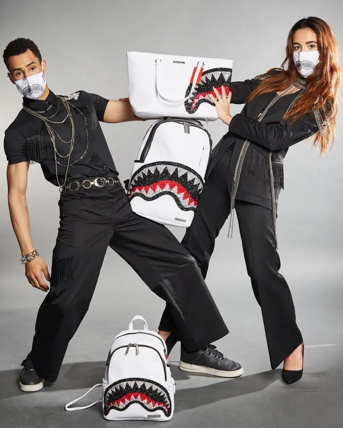WomenMen CLEARCUT TOTE WHITE SPRAYGROUND Totes WomenMen CLEARCUT TOTE WHITE SPRAYGROUND Totes