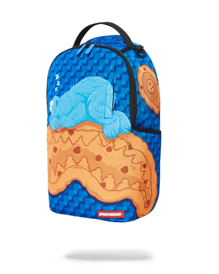 WomenMen COOKIE MONSTER SLEEPING BACKPACK DLXR SPRAYGROUND Backpacks WomenMen COOKIE MONSTER SLEEPING BACKPACK DLXR SPRAYGROUND Backpacks