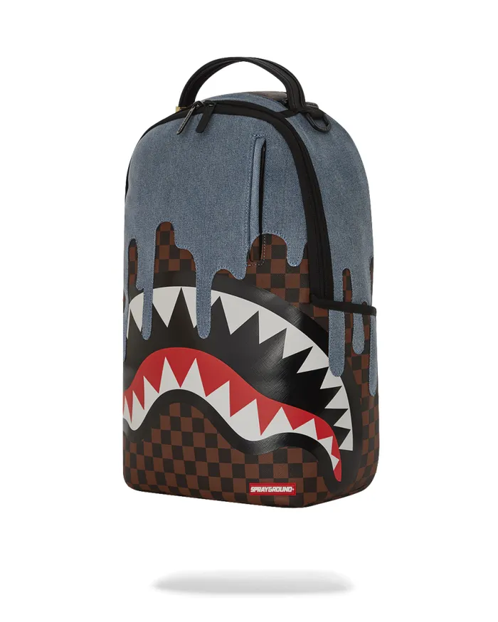 WomenMen FABRIC HOUSE SHARK DRIP BACKPACK SPRAYGROUND Backpacks WomenMen FABRIC HOUSE SHARK DRIP BACKPACK SPRAYGROUND Backpacks