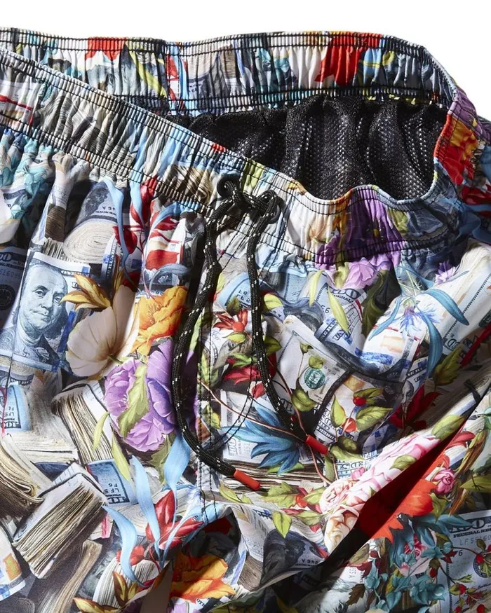 WomenMen FLORAL MONEY SHOTO SWIM TRUNKS SPRAYGROUND Swimwear WomenMen FLORAL MONEY SHOTO SWIM TRUNKS SPRAYGROUND Swimwear