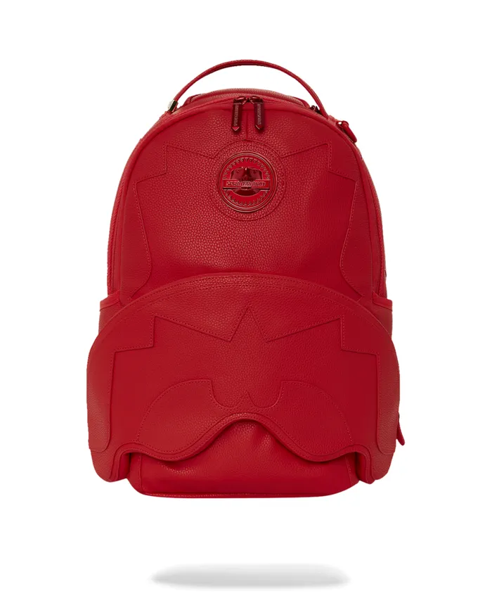 WomenMen HEAVY METAL SHARK RED BACKPACK DLXV SPRAYGROUND Backpacks