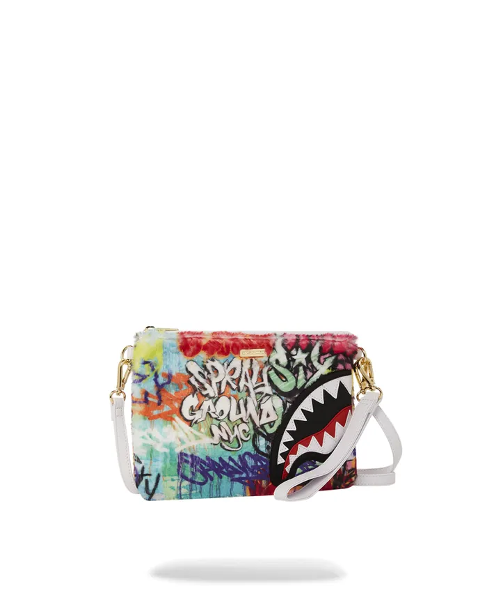 WomenMen LE MONDE DES GRAFFITIS CROSSOVER CLUTCH SPRAYGROUND Crossover Clutches WomenMen LE MONDE DES GRAFFITIS CROSSOVER CLUTCH SPRAYGROUND Crossover Clutches